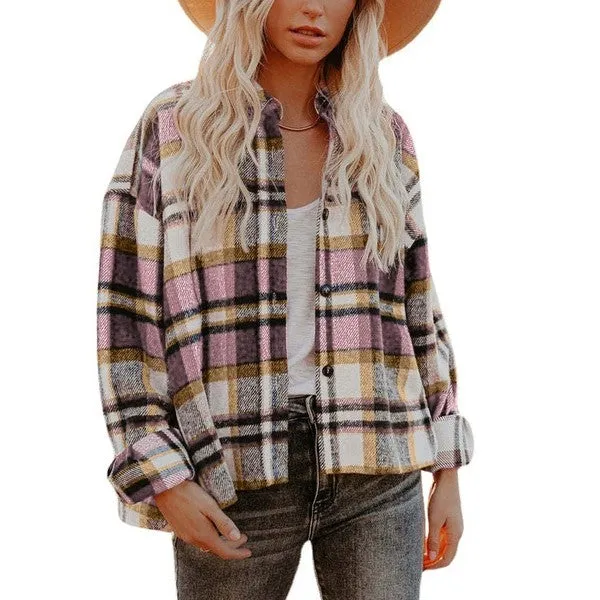 Romy Plaid Shacket