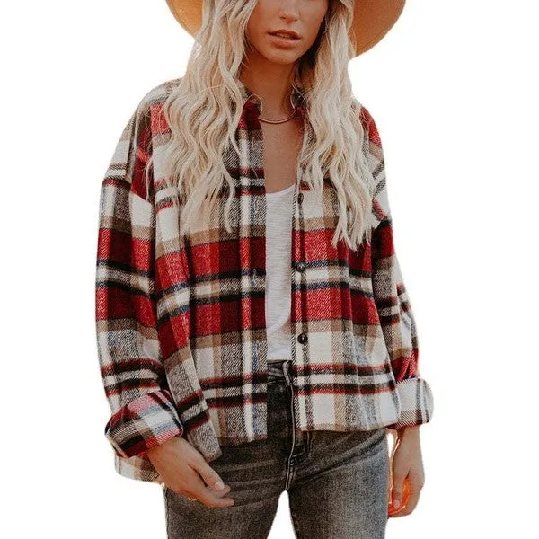 Romy Plaid Shacket