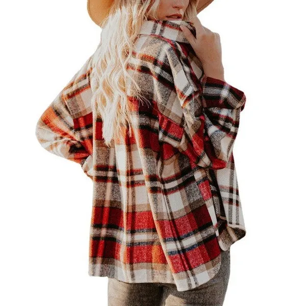 Romy Plaid Shacket