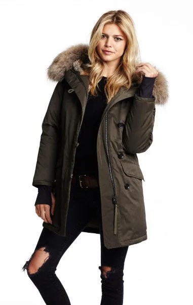 Sateen Double Downtown Parka