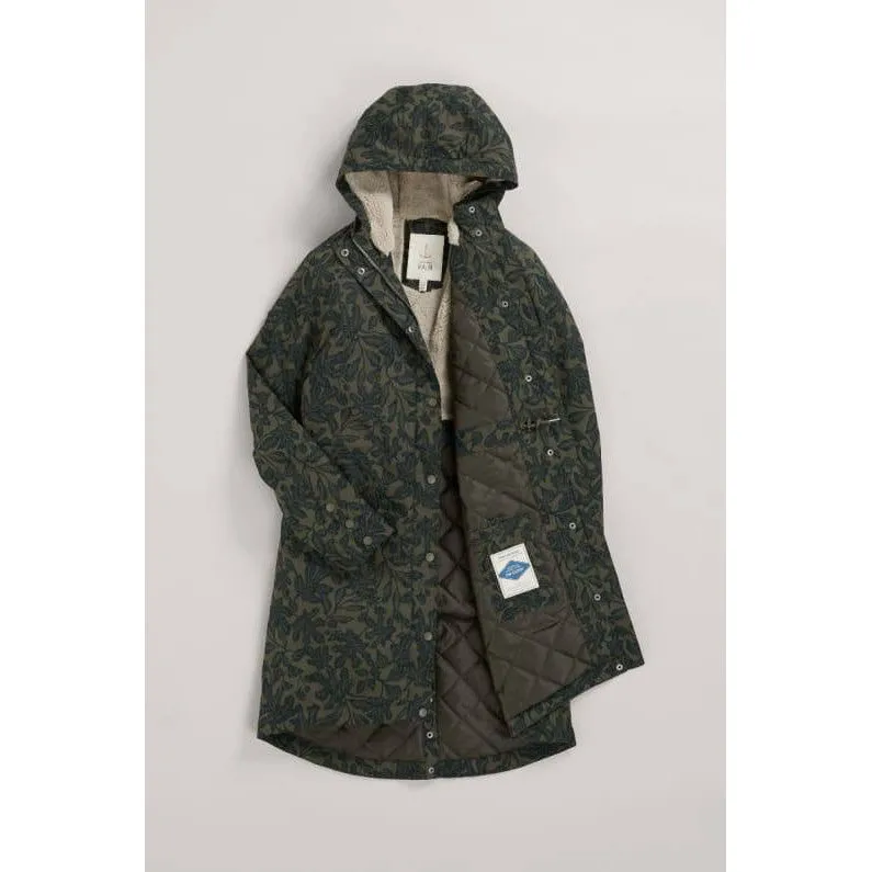 Seasalt plant Hunter 2 Fig Tree Lino Highland Ladies Waterproof Coat