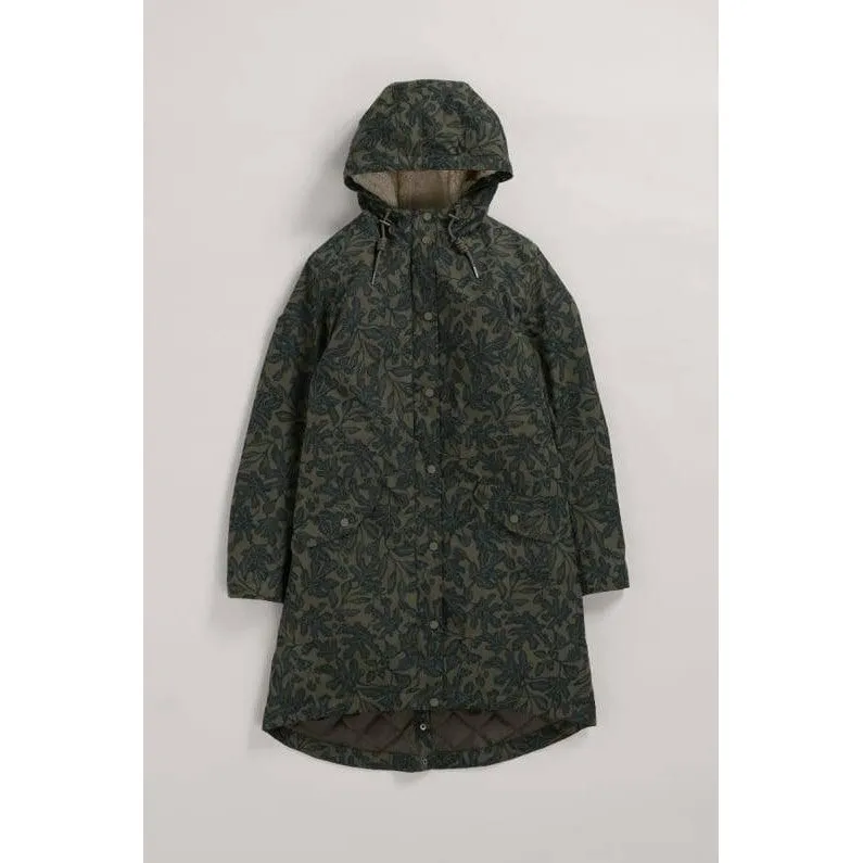 Seasalt plant Hunter 2 Fig Tree Lino Highland Ladies Waterproof Coat