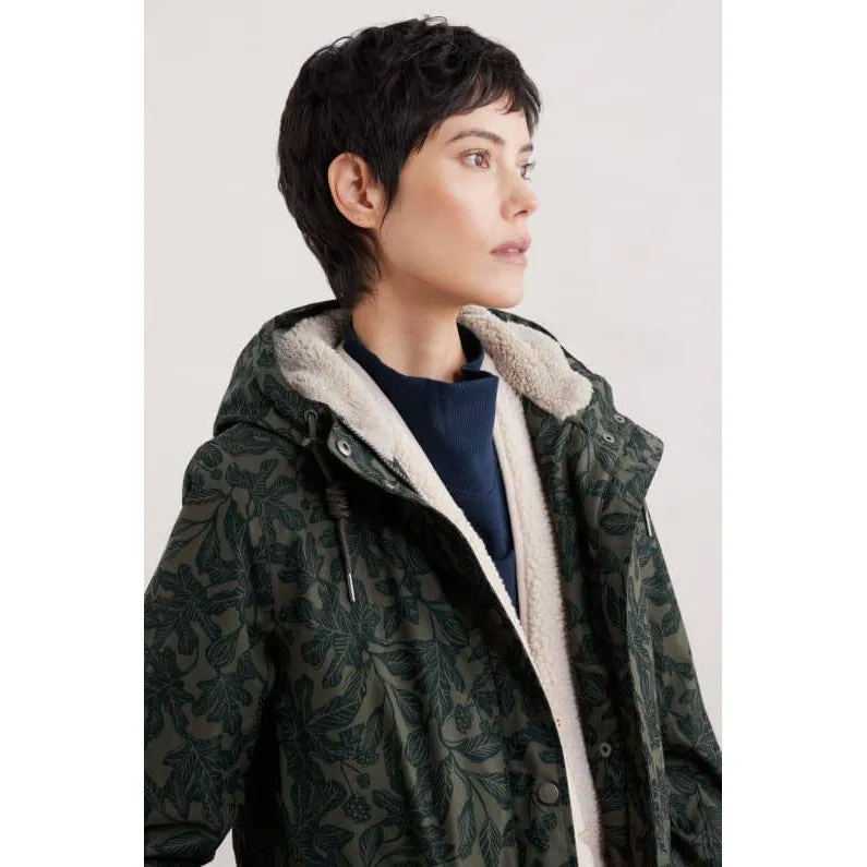 Seasalt plant Hunter 2 Fig Tree Lino Highland Ladies Waterproof Coat