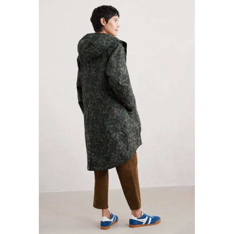 Seasalt plant Hunter 2 Fig Tree Lino Highland Ladies Waterproof Coat