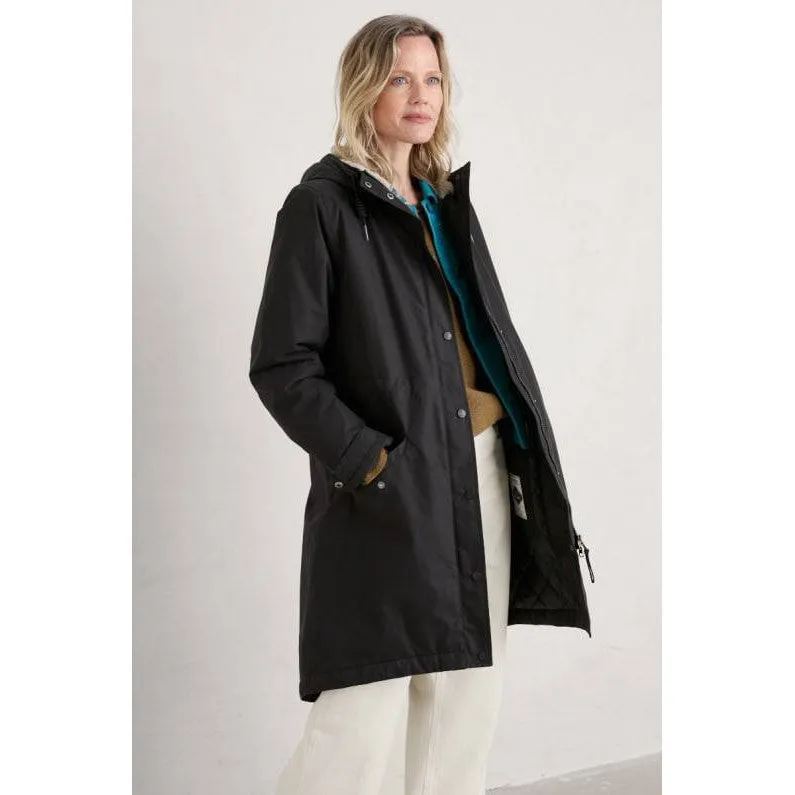 Seasalt Plant Hunter 2 Onyx Ladies Waterproof Coat