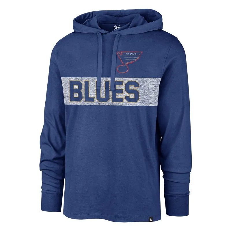 ST. LOUIS BLUES '47 RETRO FIELD FRANKLIN HOODIE - BLUE