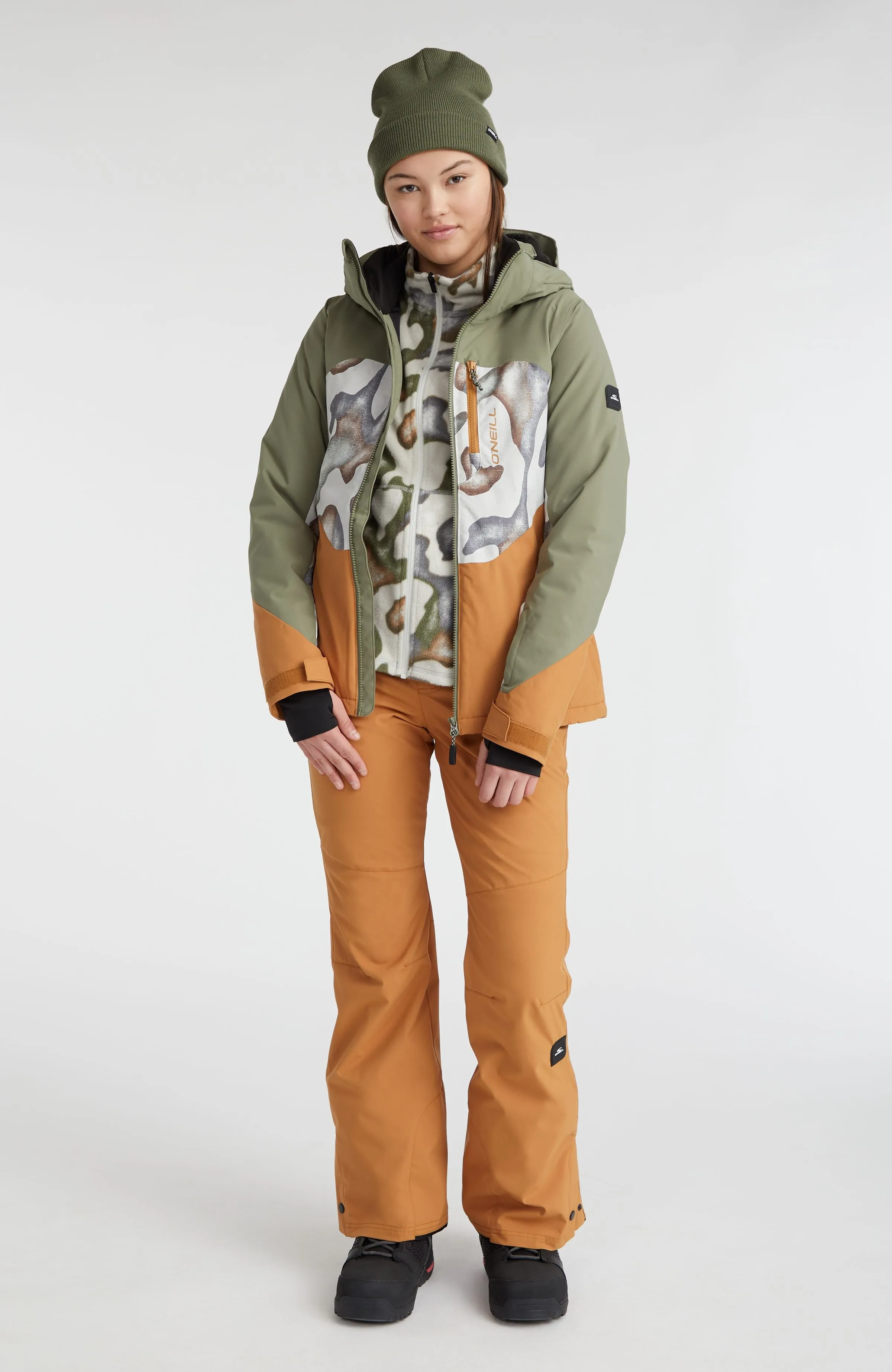 Star Slim Snow Pants | Rich Caramel