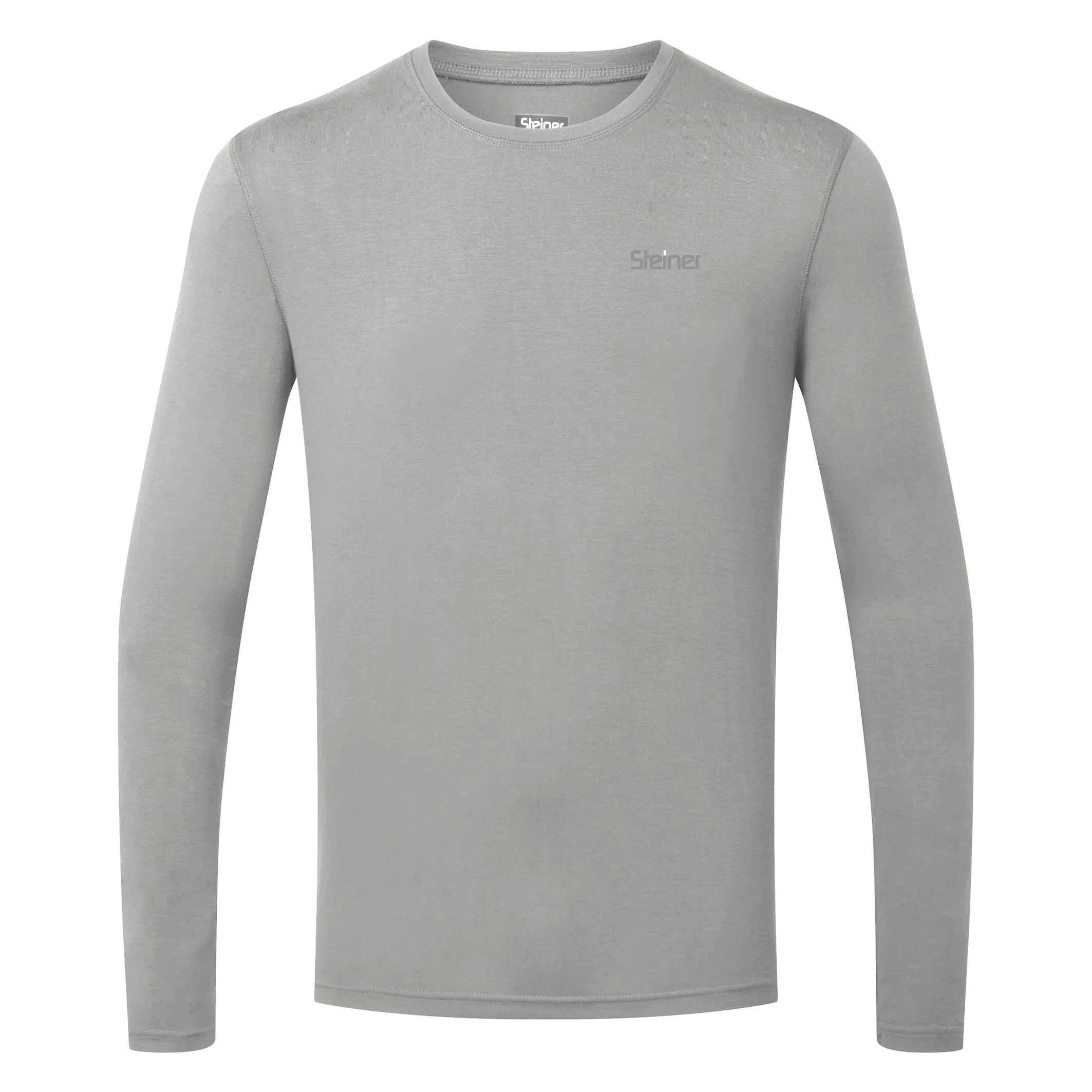 Steiner Mens Soft-Tec Active Thermal Top Grey Marl