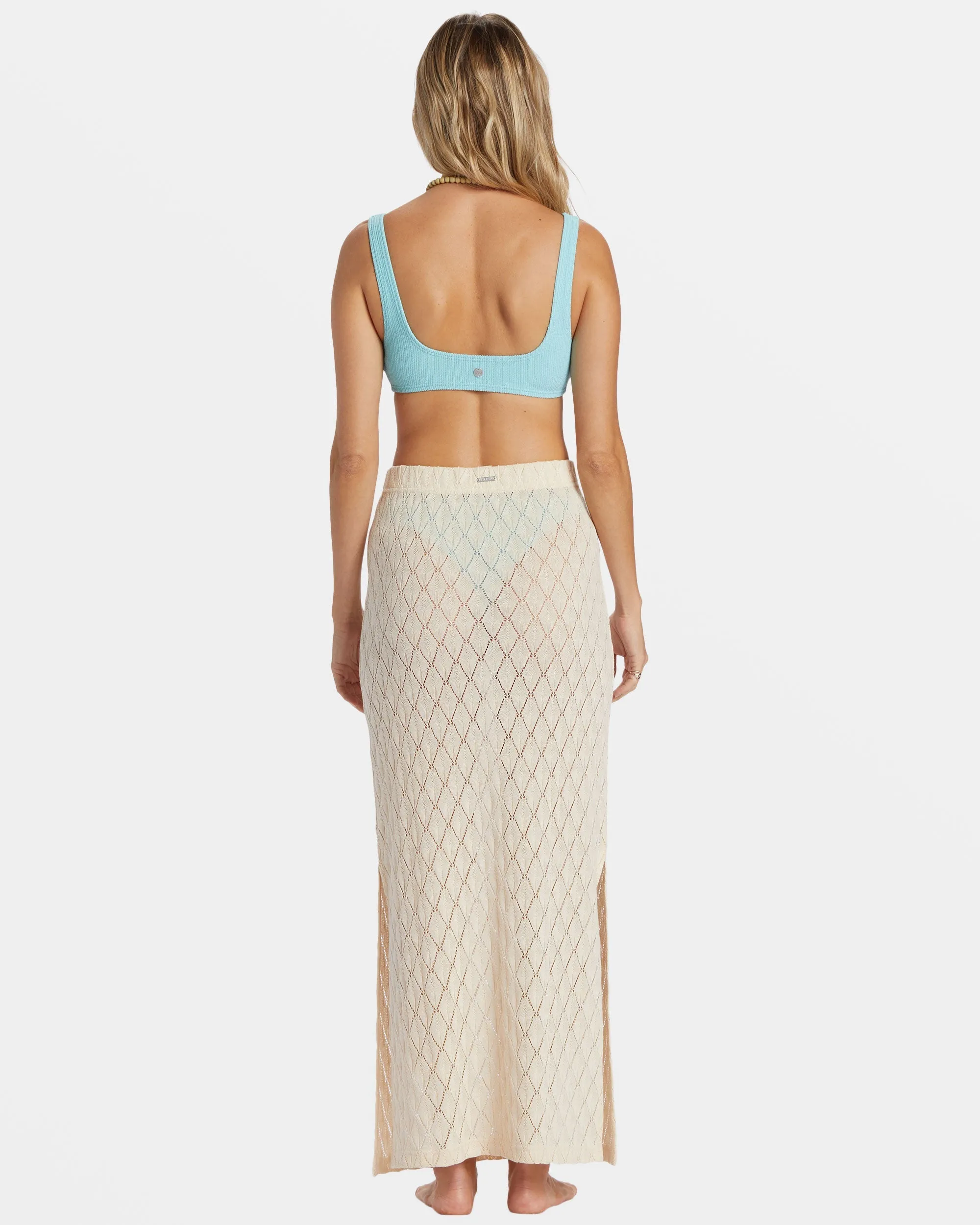 Sun Dazed Skirt Swim Cover-Up - Dove