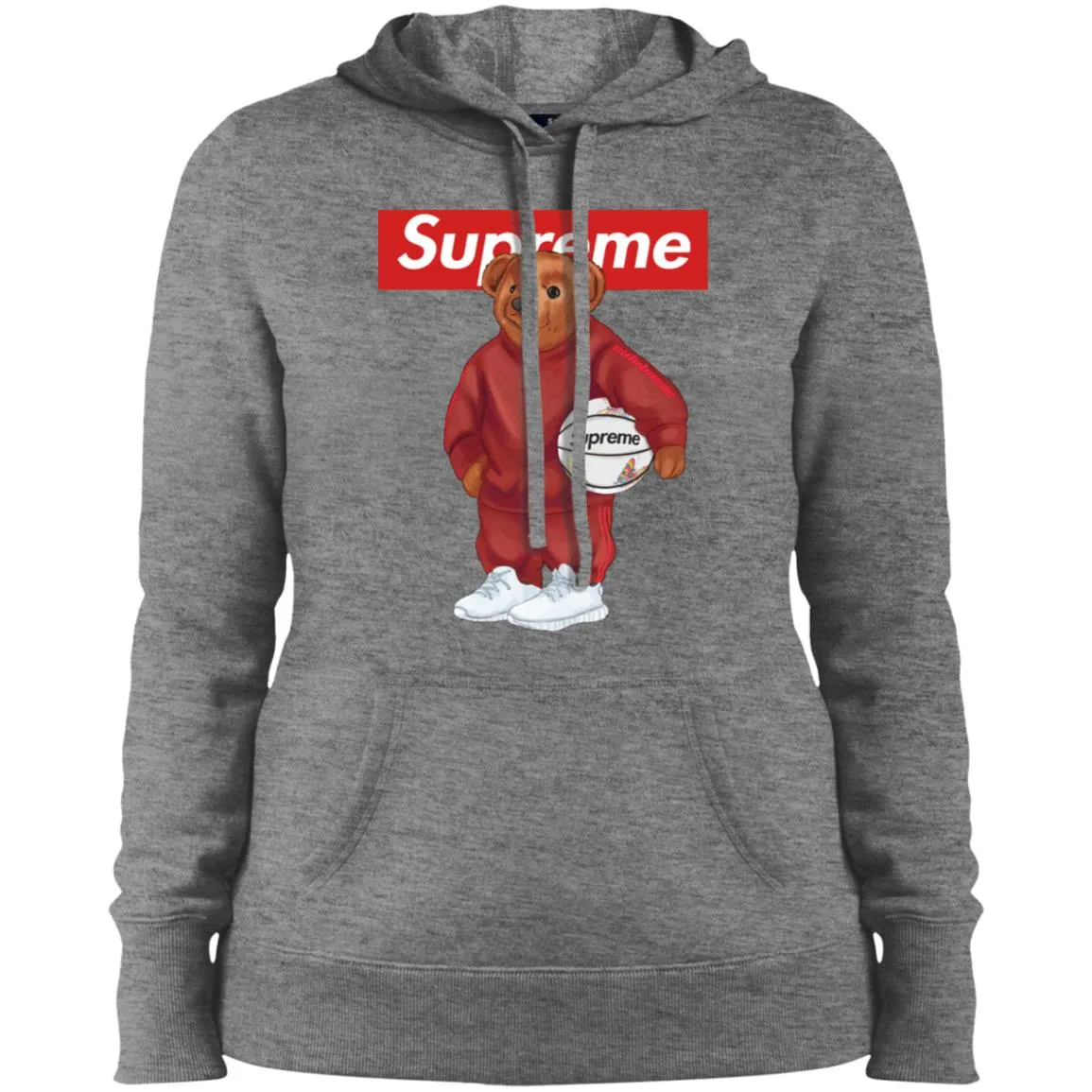 Supreme Bear Sport T-shirt Women Hooded Sweatshirt