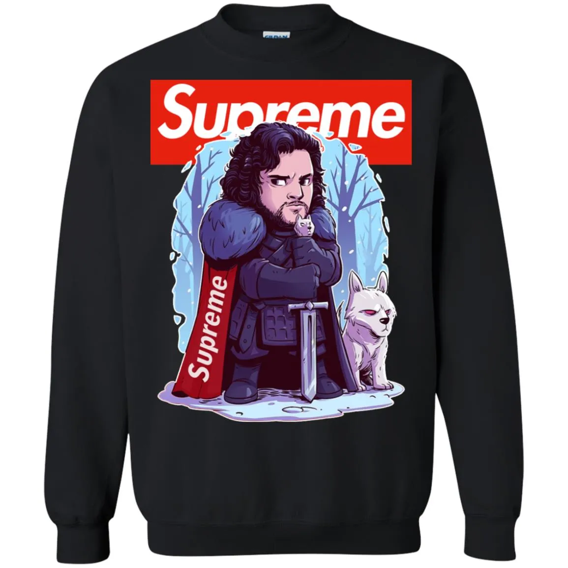 Supreme Game Of Thrones T-shirt Crewneck Pullover Sweatshirt