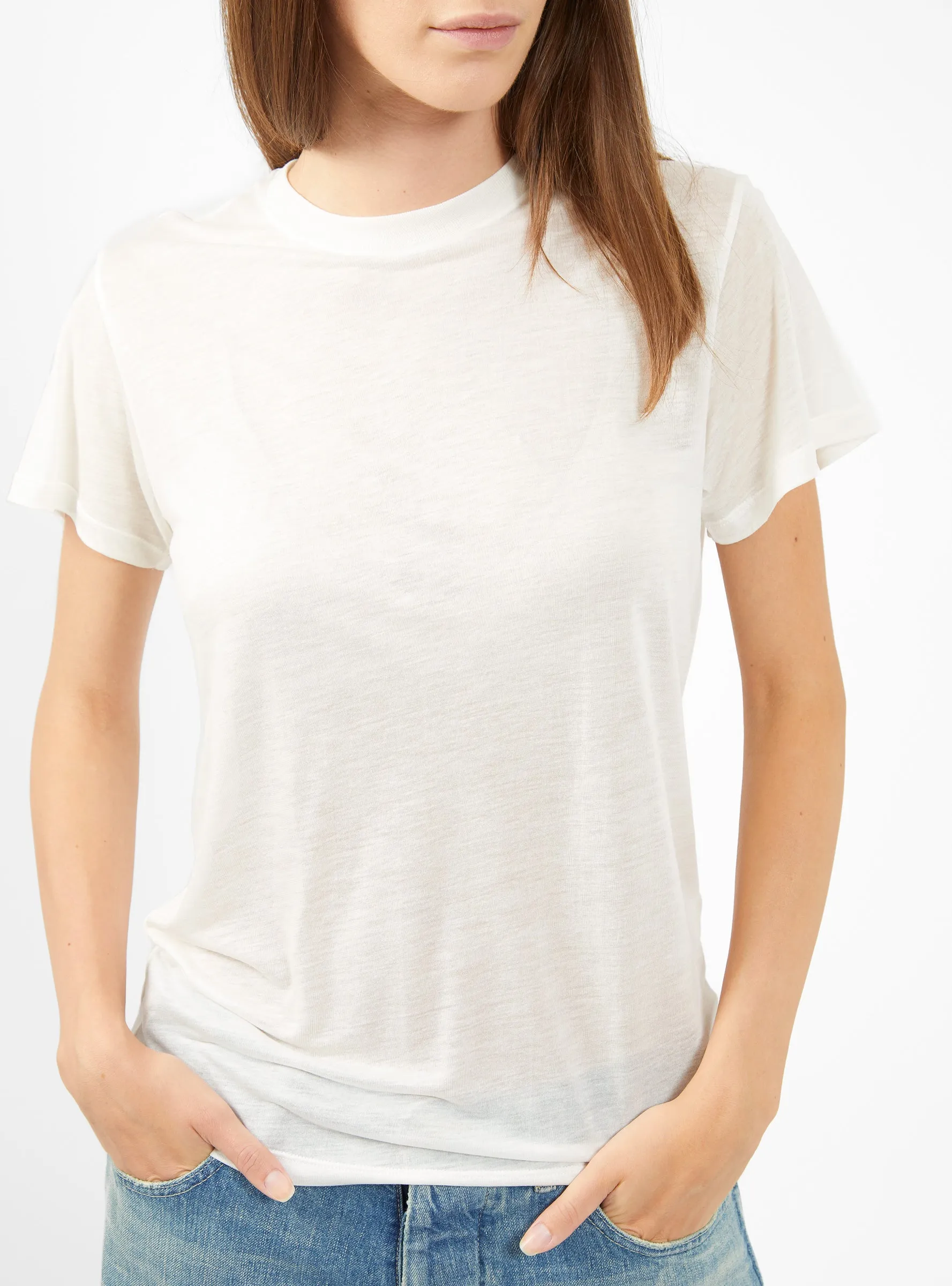 Tee Shirt Undyed White