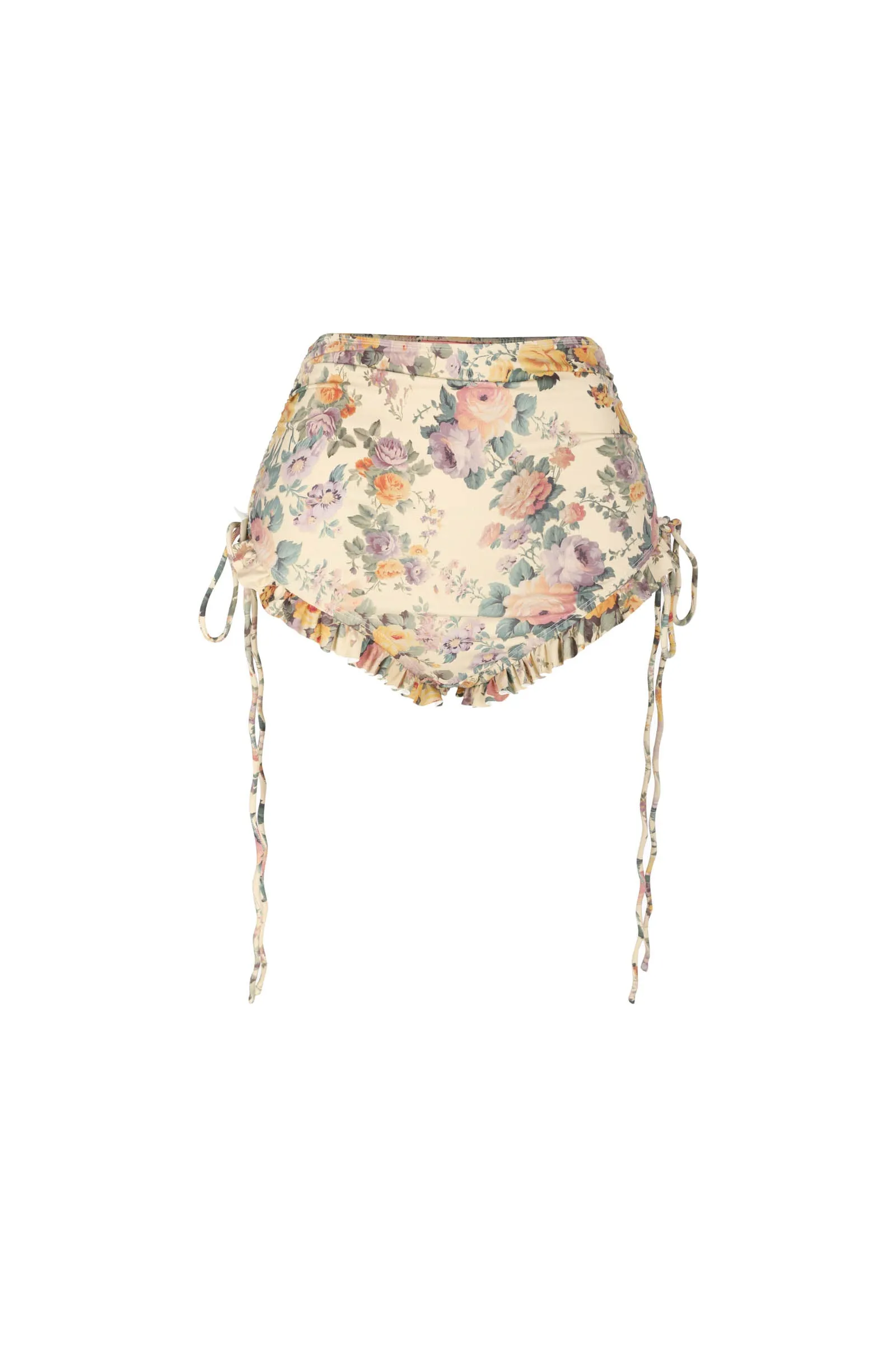 The Blonde Floral Bardot Bikini Bottoms