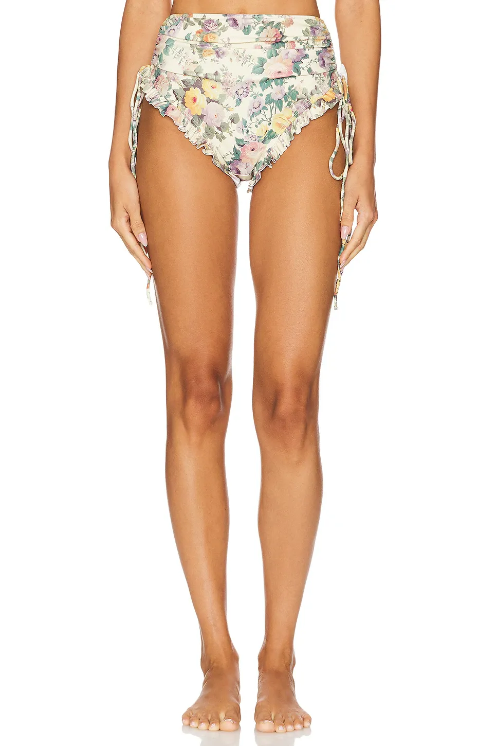 The Blonde Floral Bardot Bikini Bottoms