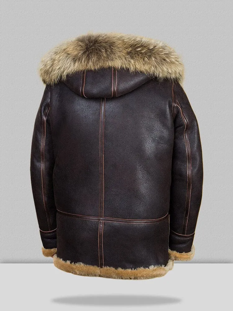 Thicken Warm Hooded Parka Fur Coat