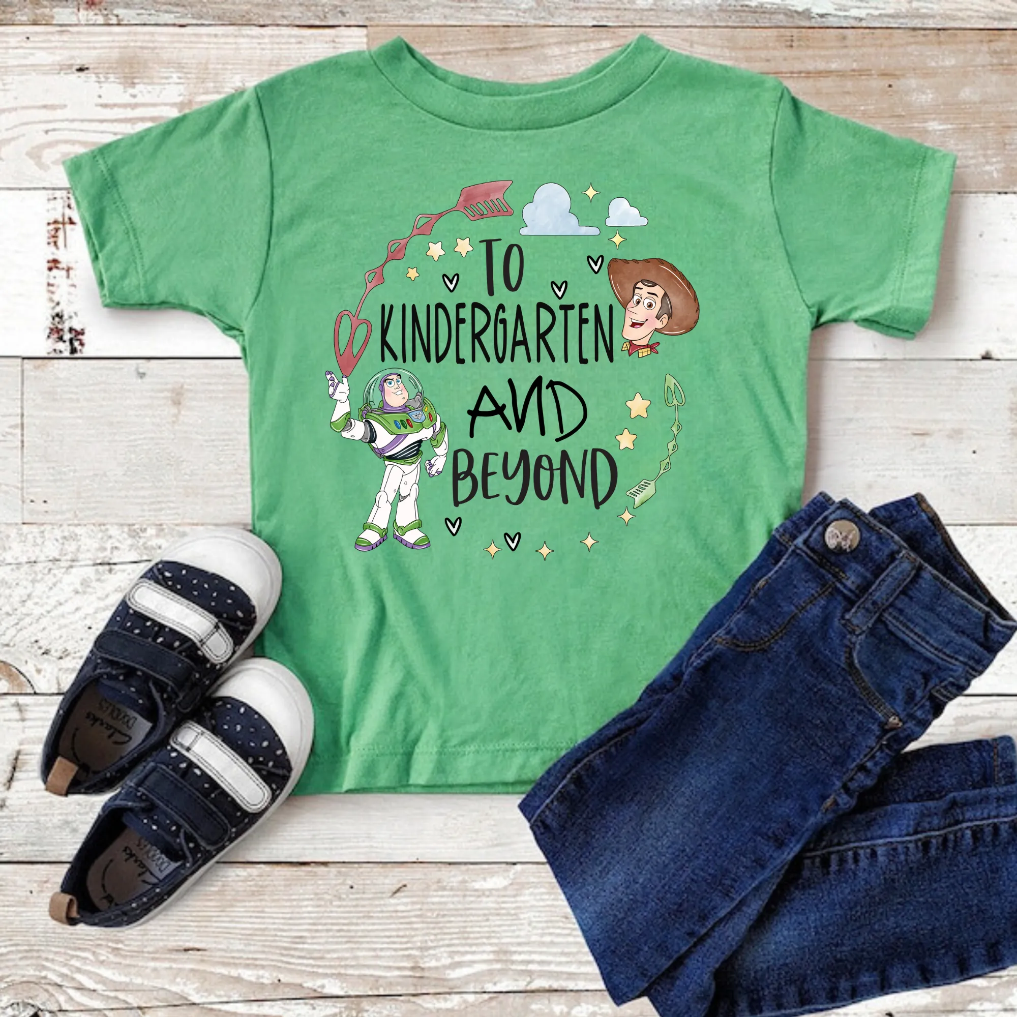 To Kindergarten and Beyond Shirt for Kids