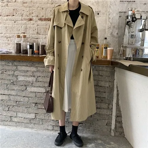 Trench Coat femme coréenne