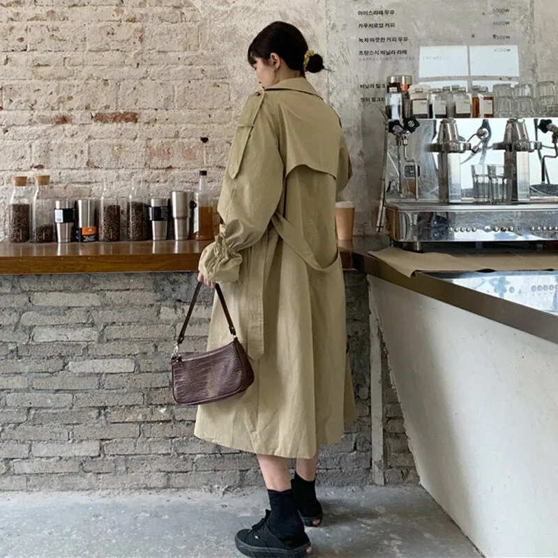 Trench Coat femme coréenne