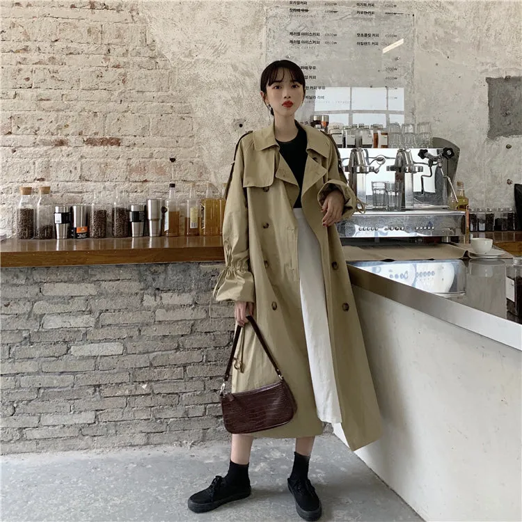 Trench Coat femme coréenne