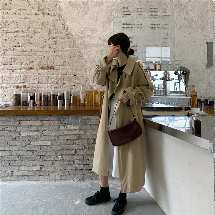 Trench Coat femme coréenne