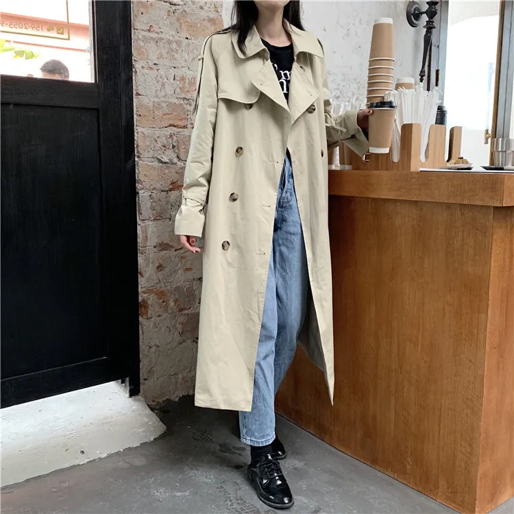 Trench Coat femme coréenne