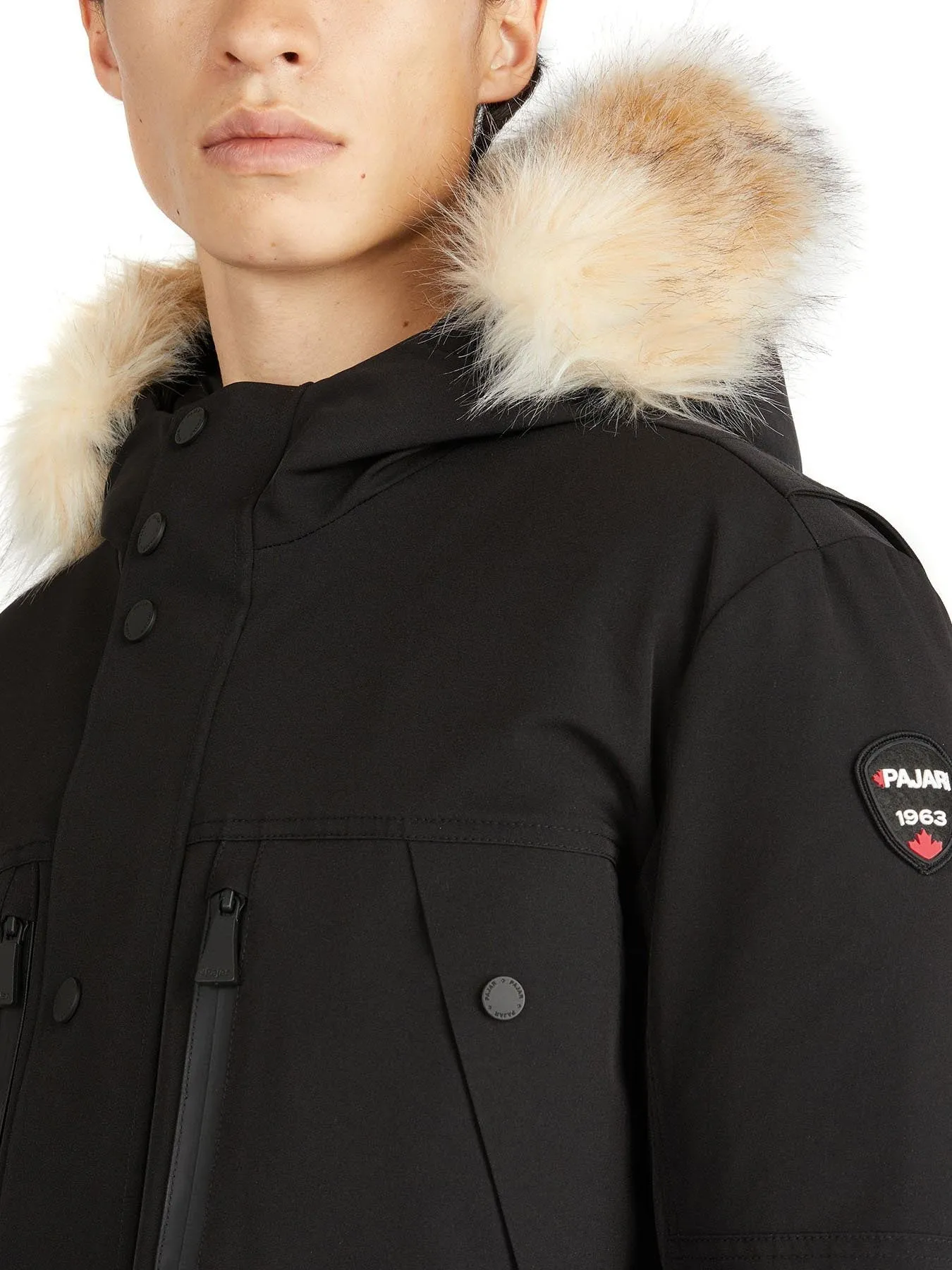 Tullens Men's Parka w/ Faux Fur Trim