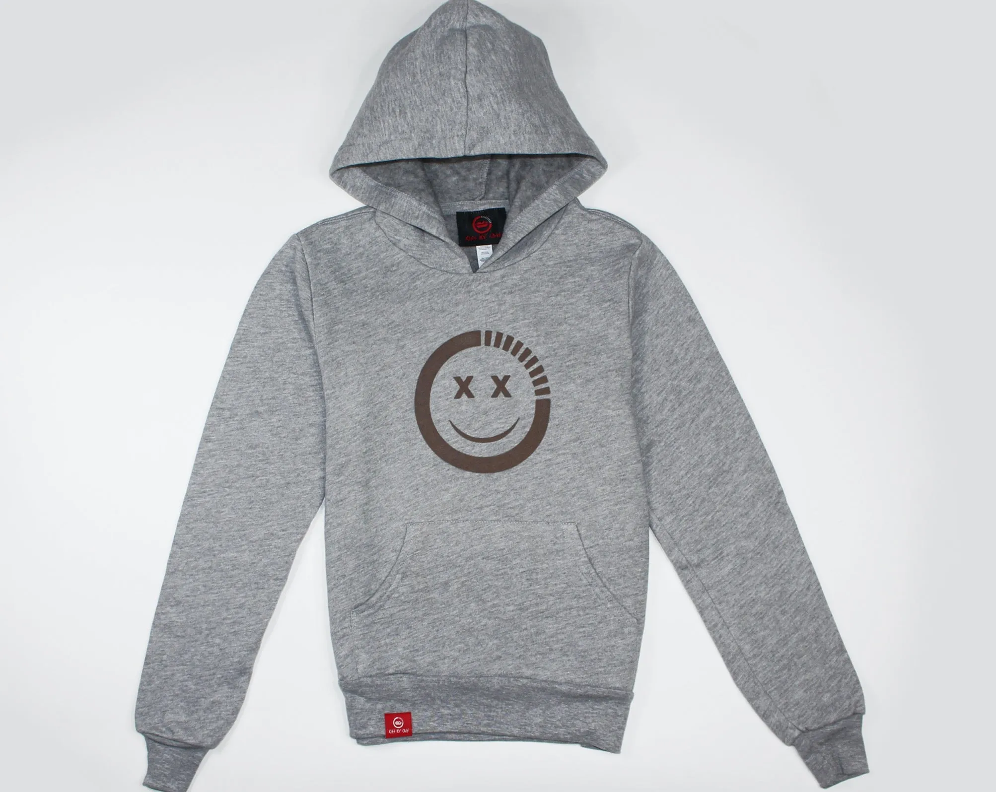 Unisex happy face hoodie