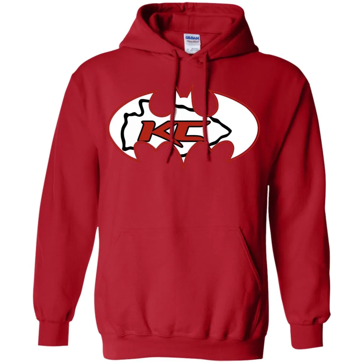 We Are The Kansas City Chiefs Batman Nfl Mashup Pullover Hoodie Sweatshirt