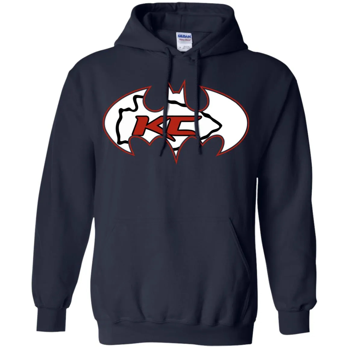 We Are The Kansas City Chiefs Batman Nfl Mashup Pullover Hoodie Sweatshirt