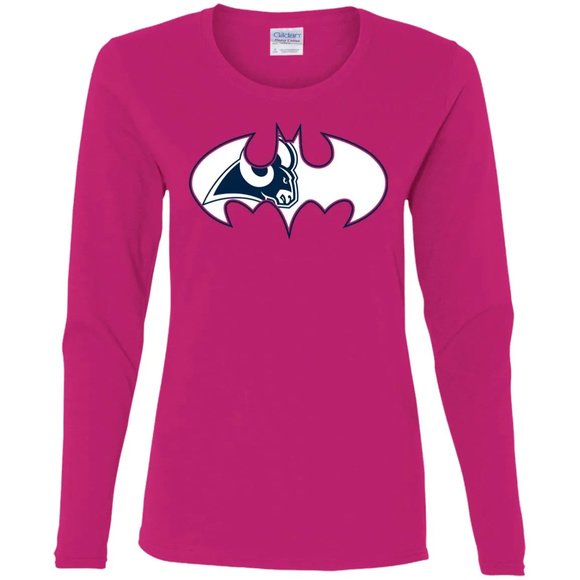 We Are The Los Angeles Rams Batman Nfl Mashup Women Long Sleeve Shirt