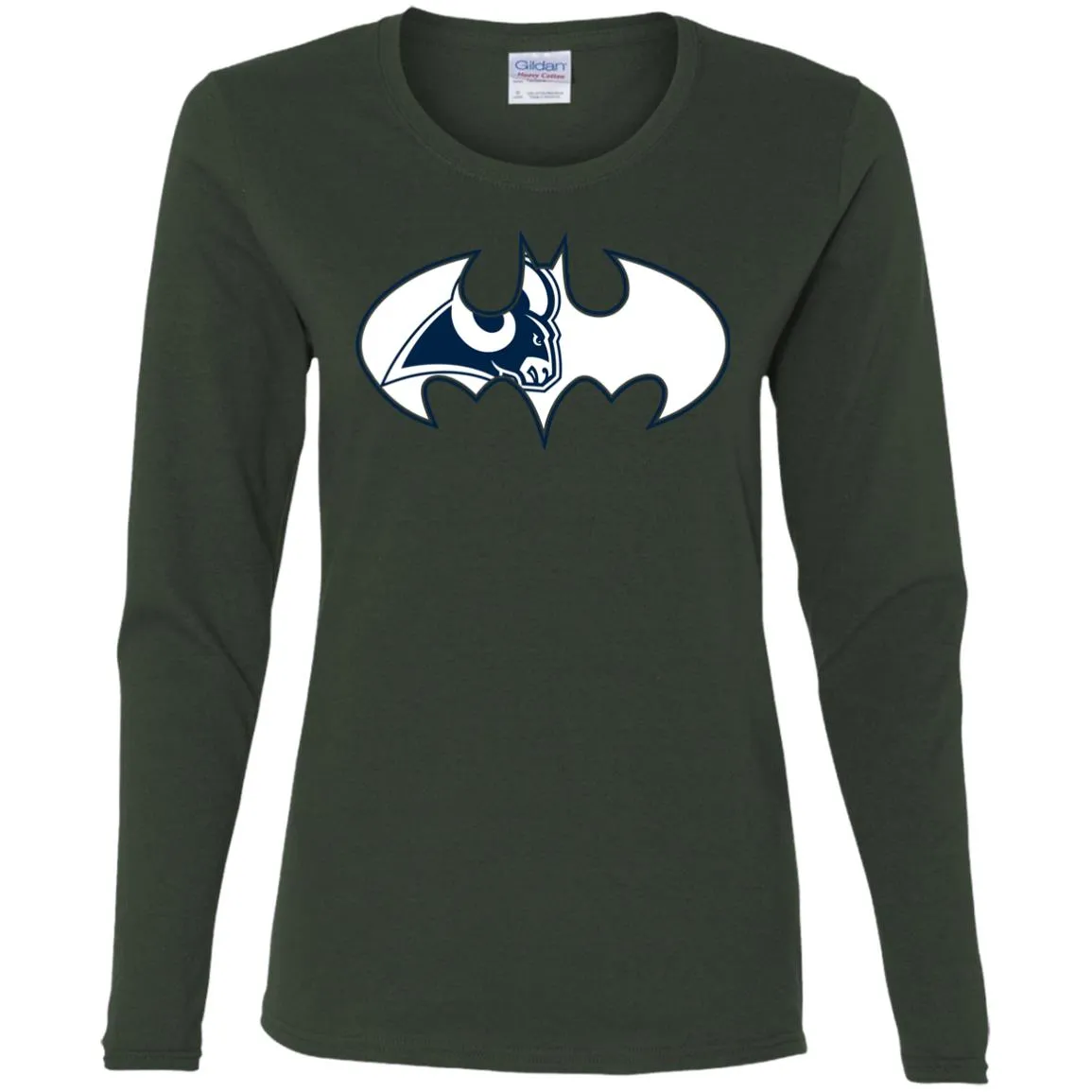 We Are The Los Angeles Rams Batman Nfl Mashup Women Long Sleeve Shirt