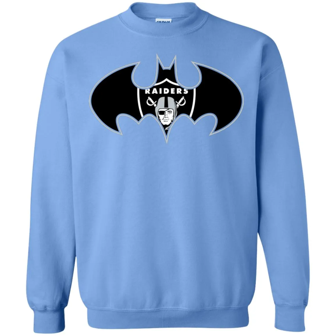 We Are The Oakland Raiders Batman Nfl Mashup Crewneck Pullover Sweatshirt