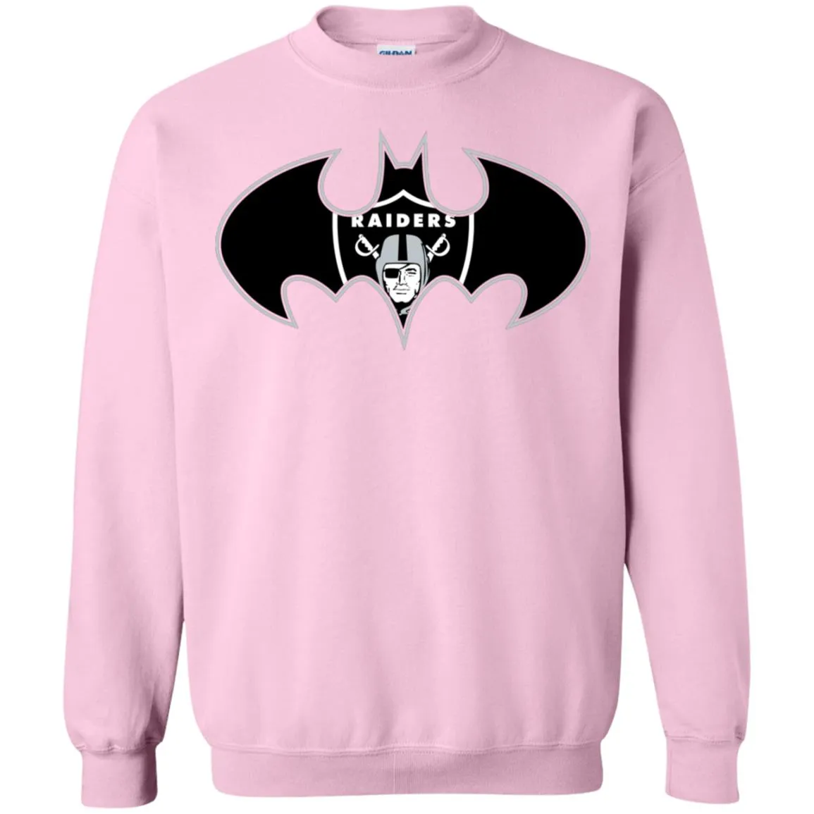 We Are The Oakland Raiders Batman Nfl Mashup Crewneck Pullover Sweatshirt