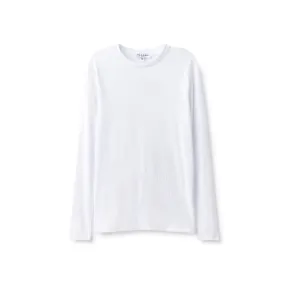 White Long Sleeve Tee